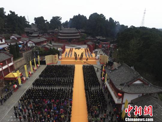 海峽兩岸文昌文化交流活動(dòng)祭祀大典萬人共用民俗盛宴