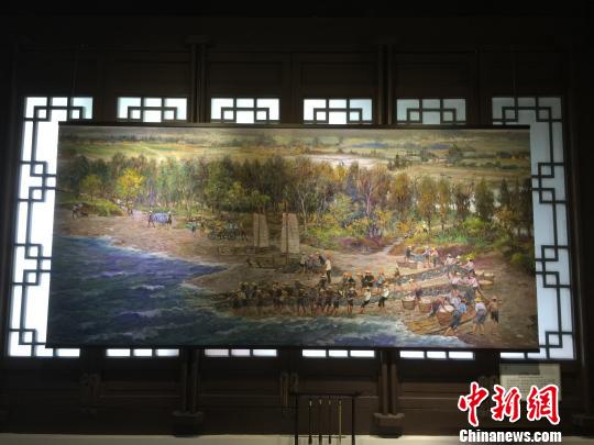 兩位臺灣知名藝術家油畫瓷器作品在杭聯(lián)合展出