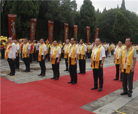 丁酉年海峽兩岸炎帝神農(nóng)祭祀大典在湖南株洲隆重舉行