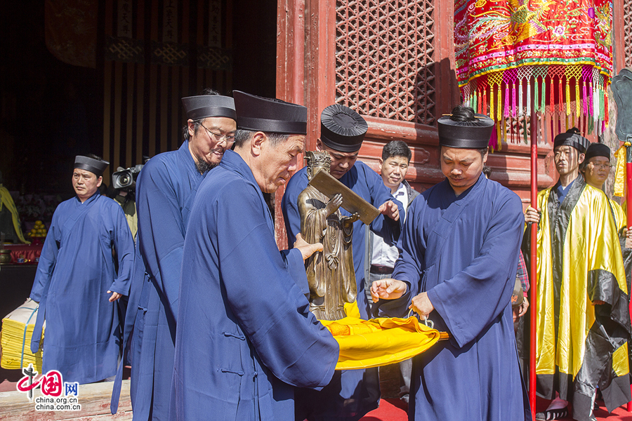 武當(dāng)山玄天上帝600年神尊起駕巡境臺(tái)灣 共計(jì)22天