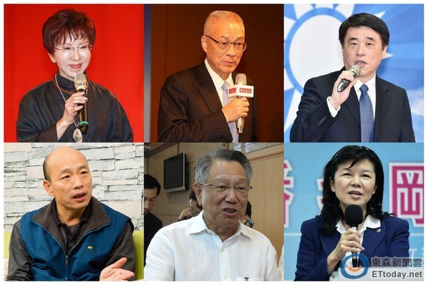 國民黨主席選舉政見會(huì) 6候選人正面交鋒大喊團(tuán)結(jié)