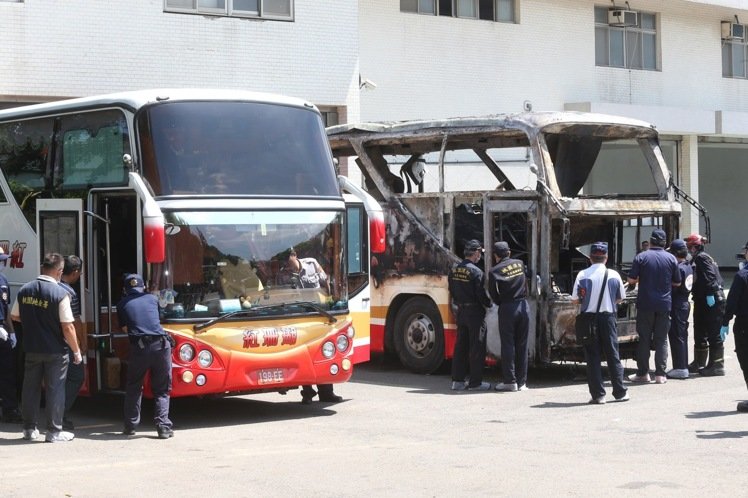 臺(tái)灣20輛與火燒車同款遊覽車完成檢驗(yàn) 12輛不合格