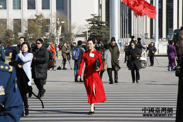 組圖：全國政協(xié)十二屆三次會議開幕會掠影