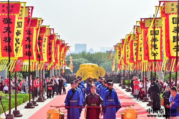 2019海峽兩岸敬天祈福活動(dòng)現(xiàn)場(chǎng)。